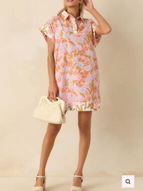Strut and Bolt floral dress NWT size small